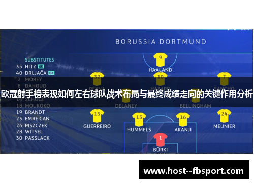 欧冠射手榜表现如何左右球队战术布局与最终成绩走向的关键作用分析 欧冠射手榜表现如何左右球队战术布局与最终成绩走向的关键作用分析